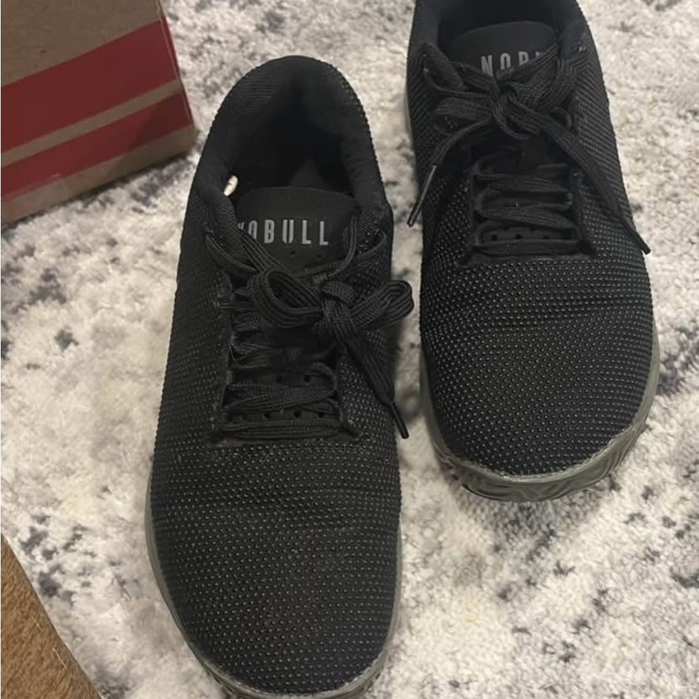 NOBULL Black Athletic Shoes with Breathable Mesh